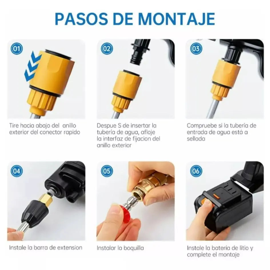 ¡Oferta! Hidrolavadora inalambrica